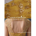 Elegant Golden Yellow Long Evening Dress Yellow Satin Prom Dresses 2017